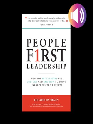 cover image of People First Leadership